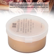 Fake Wound Scar Wax Nose Skin Scar Wax Fake Wound Scratches Scar Makeup Cosplay Wax for Halloween 30g Light Colored