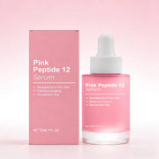 Pink Peptide 12 Facial Serum Niacinamide Hydration Firm-Looking Skin Uneven Tone Care Glass Skin Korean Skincare Face Essence