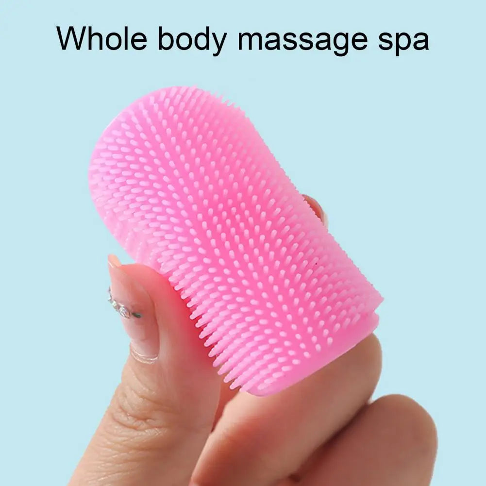 3 Color Sets Bath Brushes Wash Face Pad Facial Exfoliat SPA Facial Clean Brush Baby Shower Brushes Sponges Washer Dryer