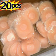 2/20pcs Silicone Nipple Cover Reusable Women Breast Petals Lift Invisible Pasties Bra Padding Stickers Patch Boob Pads Adhesive