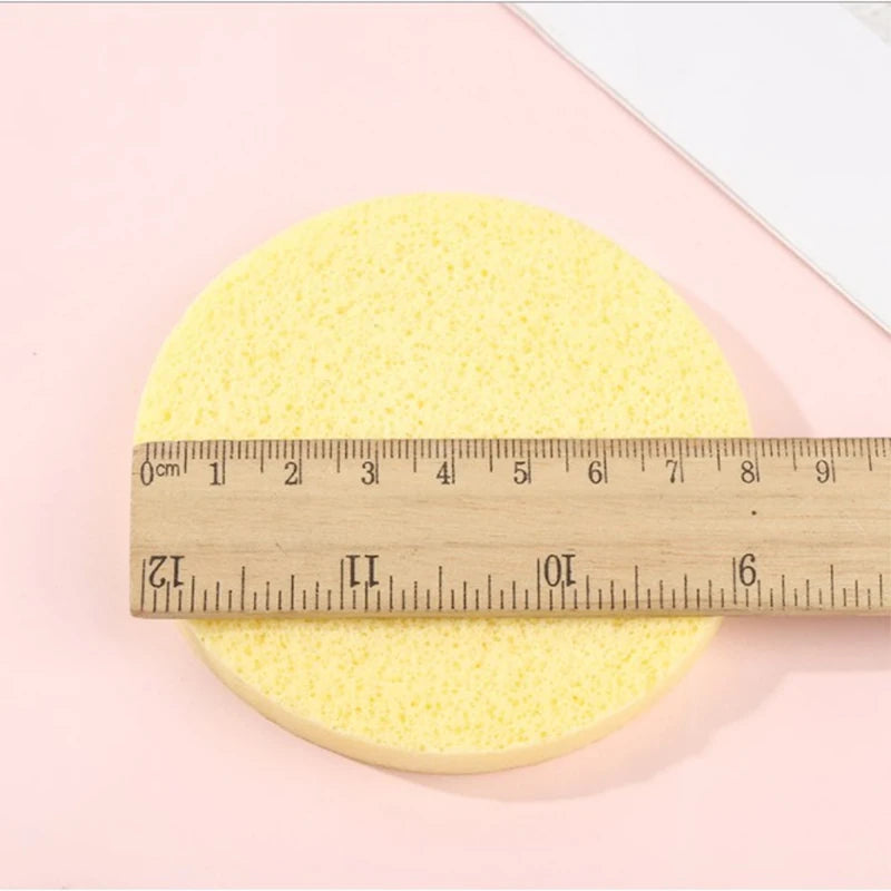 Compressed Round Facial Cleansing Sponges Cleaning Brushes Cleanse Tools Makeup Remover Wipes Finger