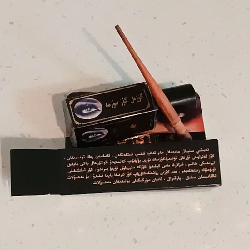 Original Black Ithmid Surma Kohl Powder 1 bottle kajal Eyeliner Stick Natural Eye Tradition Makeup Tools For Men And Women