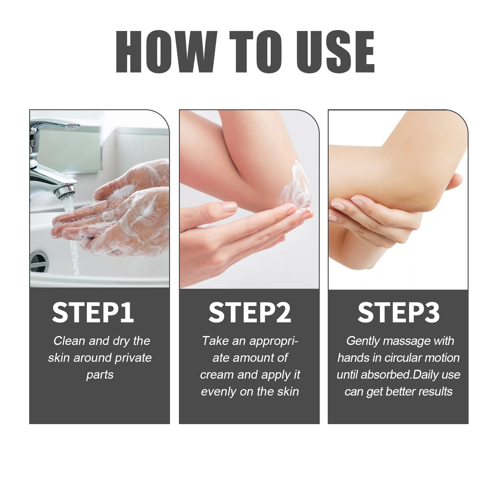 Body Snow Bleach Cream Nicotinamide Brighten Private Parts Underarm Bleaching Armpit Elbow Knees Joint Removal Dark Spot Melanin