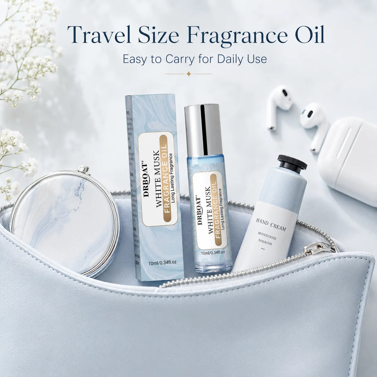 White Musk Pheromone Oil - Subtle Essential Pefume Oil, Original Musk Skin Body Oil for Dating, Lasting Pheromone Perfume Oil, 0