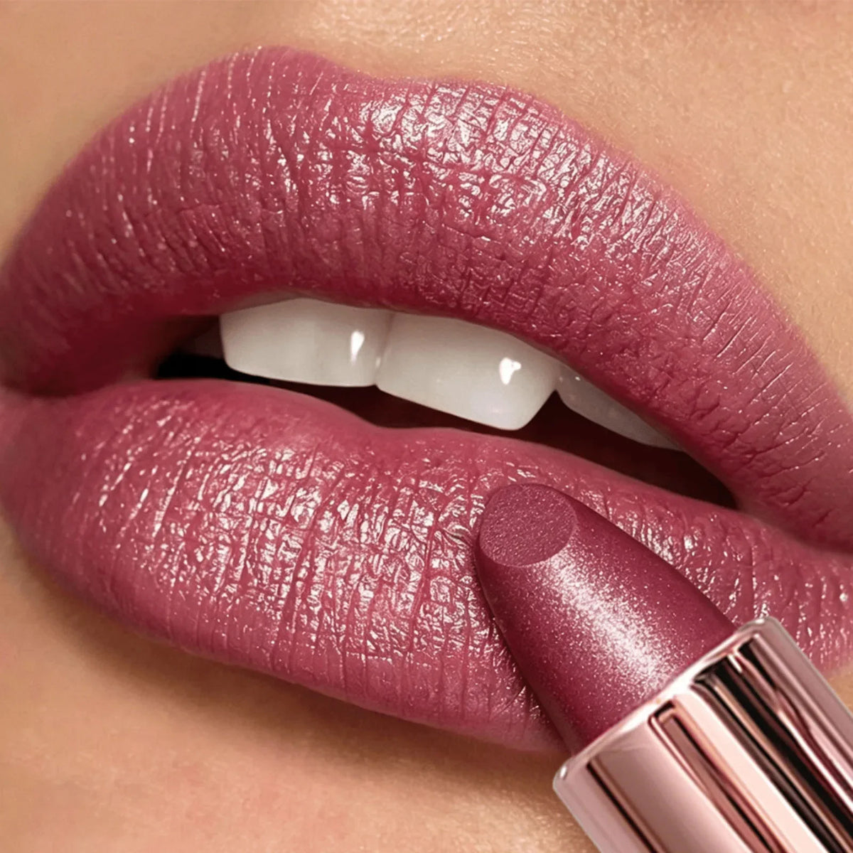 JUJU DREAM Shimmer Metallic Lipstick Long Lasting Waterproof Moisturizing Lip Makeup