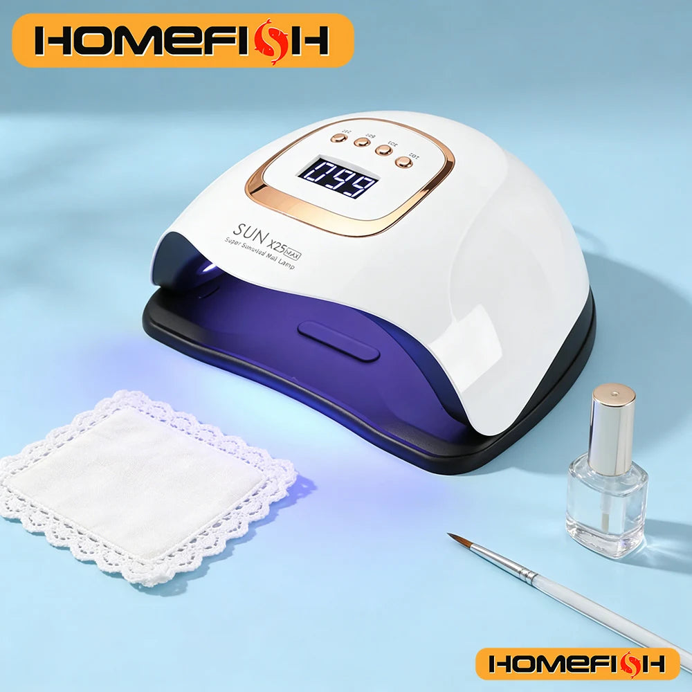 81 LED, Auto Sensor, 4 Timer Settings, Fast Curing for Gel Polish Manicure & Pedicure