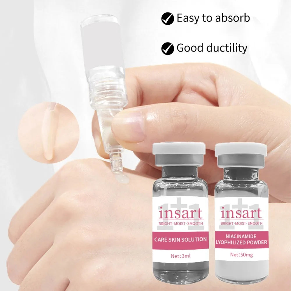 Niacinamide Oligopeptide VC Lyophilized Powder Face Serum Anti Aging Brightening Moisturizing Essence for All Skin Skincare