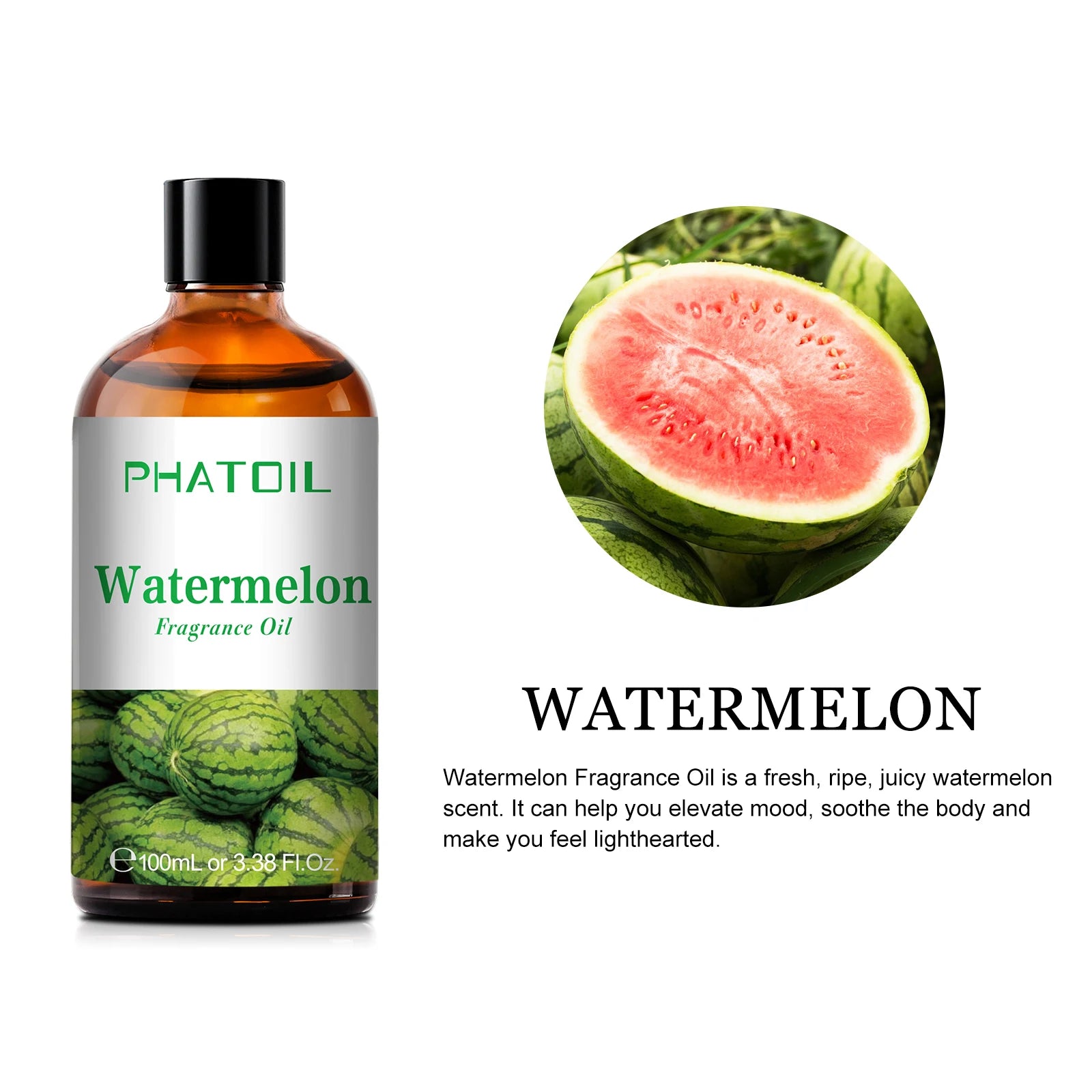 Phatoil 100ml Blueberry Fragrance Oils Coconut Vanilla Green Apple Mango Cranberry Strawberry Grape Guava Cherry Esssential Oils