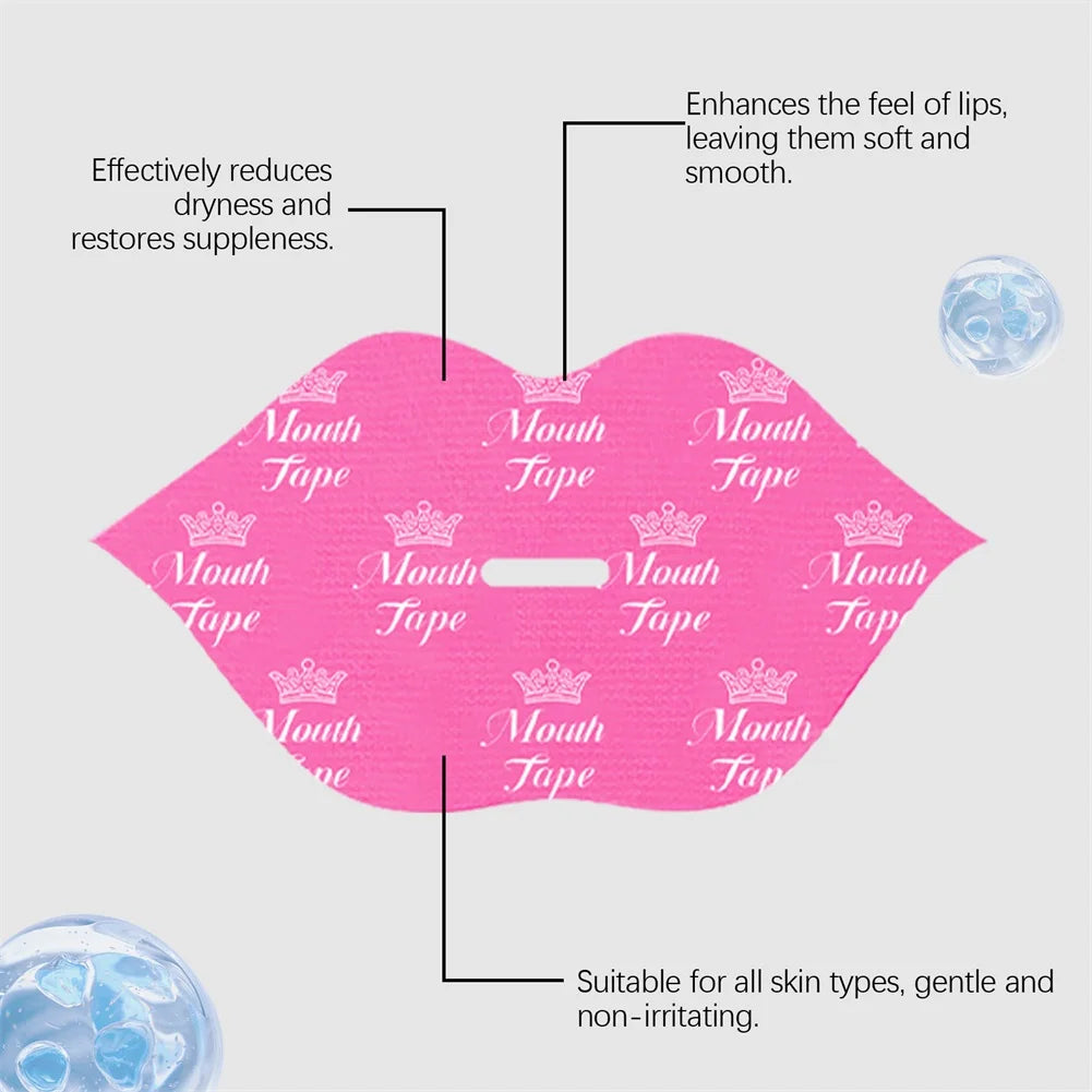 30pcs/Bag Collagen Beauty Tape,Hydrating Lip Sleep Mask For Fine Lines,Collagen Beauty Tape For Women Moisturizing Lip Care