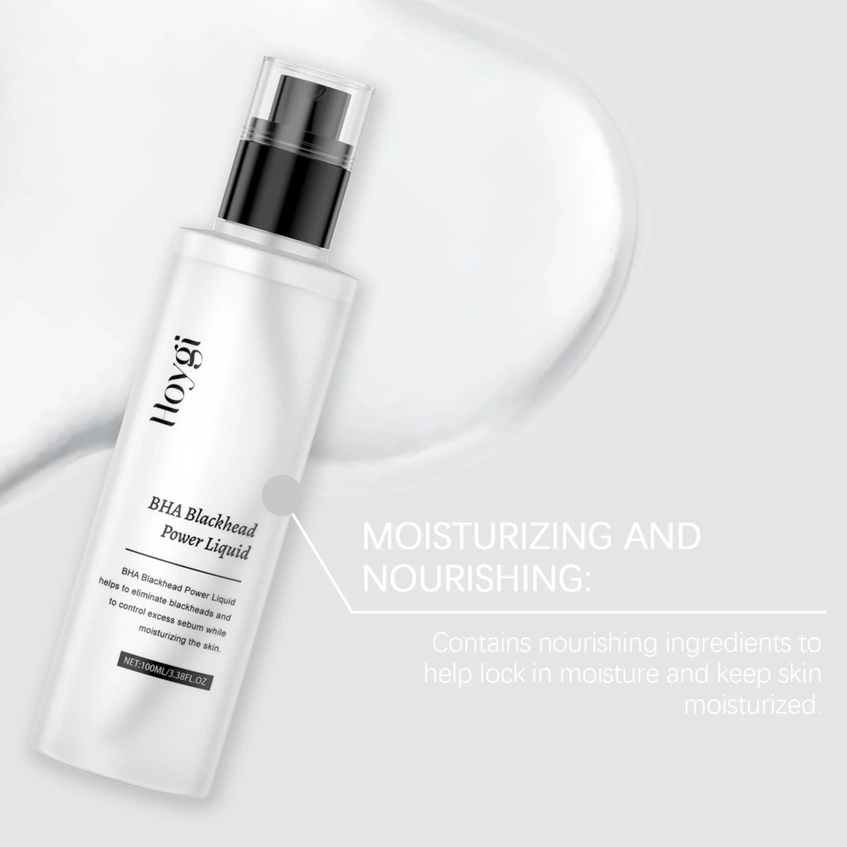 Salicylic Acid Exfoliating Toner 100ml Pore Minimizer Blemish Control Liquid Papaya Extract Hydrating Facial for Acne Prone Skin