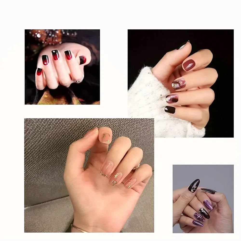 6000PCS Stick Nail Jelly Double-sided Adhesive Transparent Traceless Nail Glue Invisible Wear Nail Sheet Adhesive DIY Tools