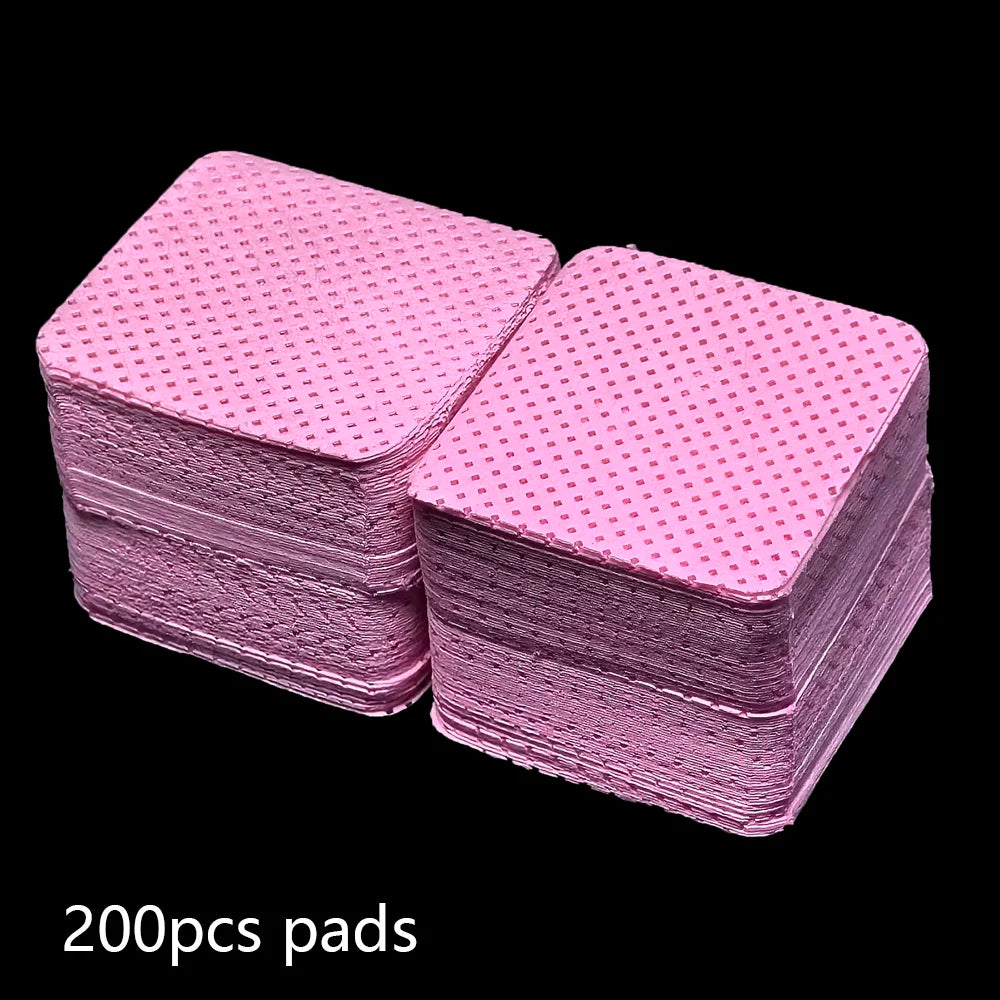 100/200/300Pcs Nail Wipe Cotton Pads Gel Nail Polish Acrylic Remover Lint Free Cotton Nail Wipes