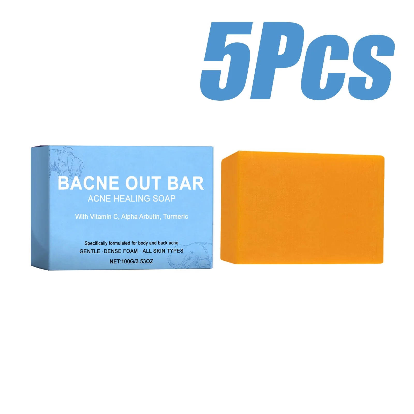 Body Cleansing Soap Gentle Anti Acne Exfoliating Facial & Body Cleanser Brightening Oil Control Soothing Skin Care Shower Soap