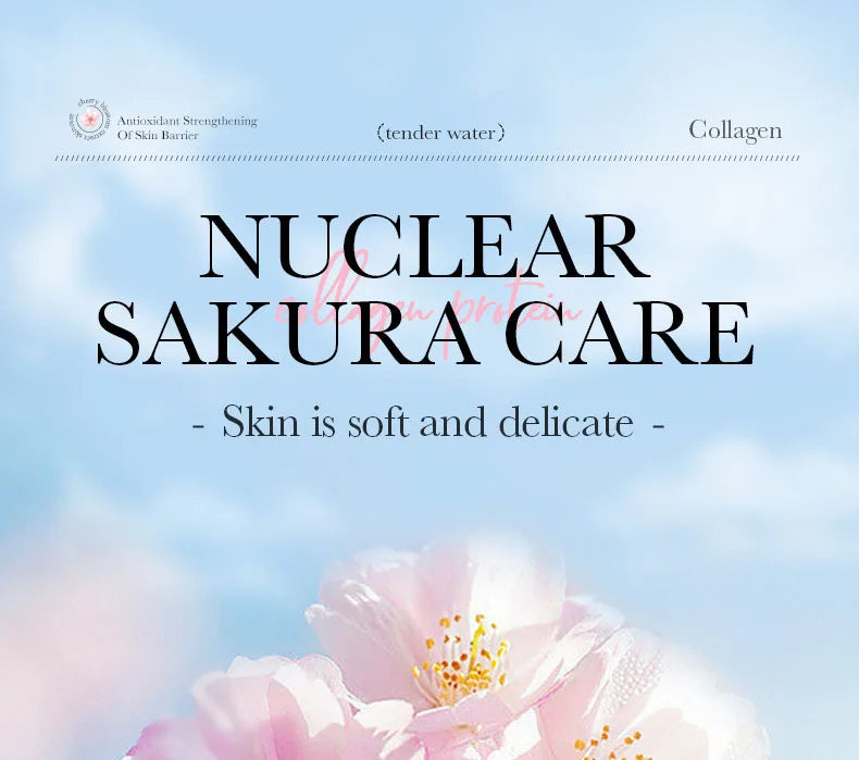 SADOER Sakura Collagen Hand Cream Hands Moisturizing Nourishing Brightening Hydrating Hands Creams Hand Skin Care Products