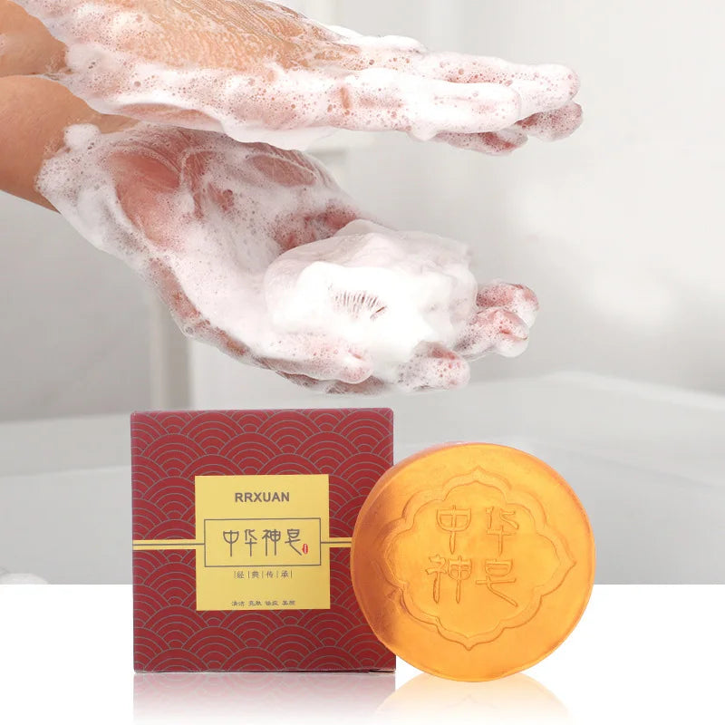 Body Natural Herb Soap For Deep Skin Exfoliation Brightening Body Soap Knees Intimate Parts Armpits Light Nourishing Care Soap