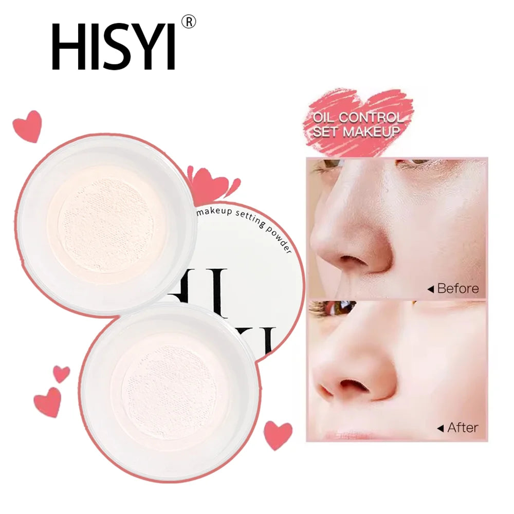 Waterproof Matte Loose Setting Powder – Oil Control, Brightening, Long-Lasting, Natural Finish, Multi-Skin, Unisex, Certified