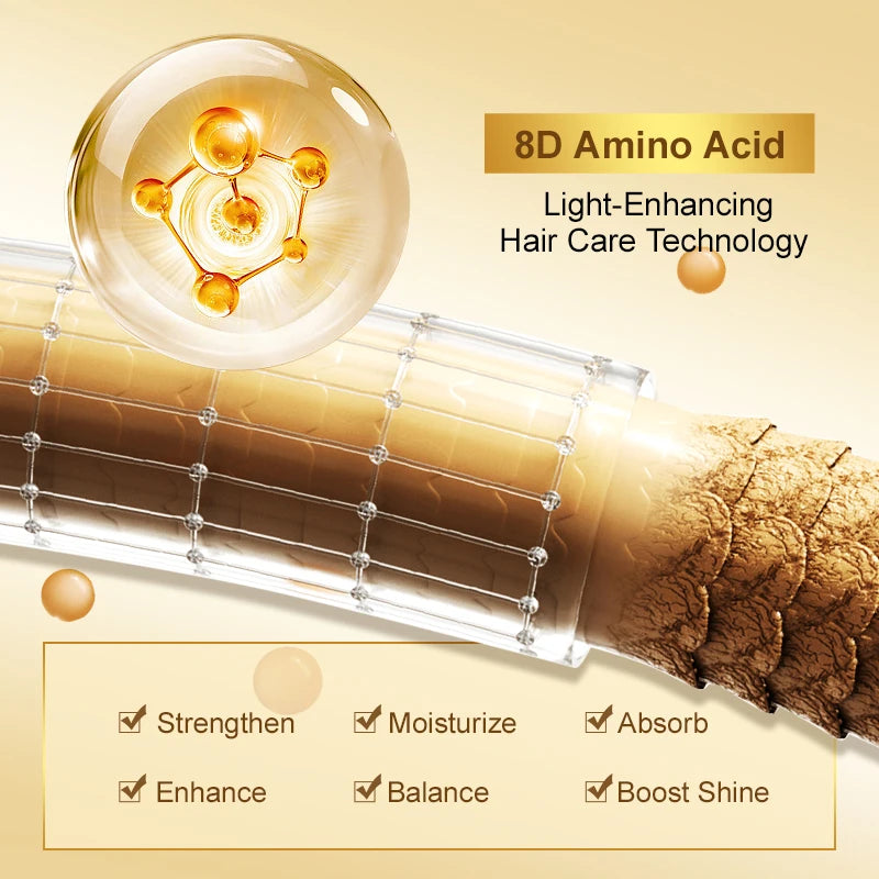 PURC Smoothing Argan Oil Hair Care Nourishing Soft Repair Damaged Frizz Hair Serum Scalp Treatment Hair Care Products