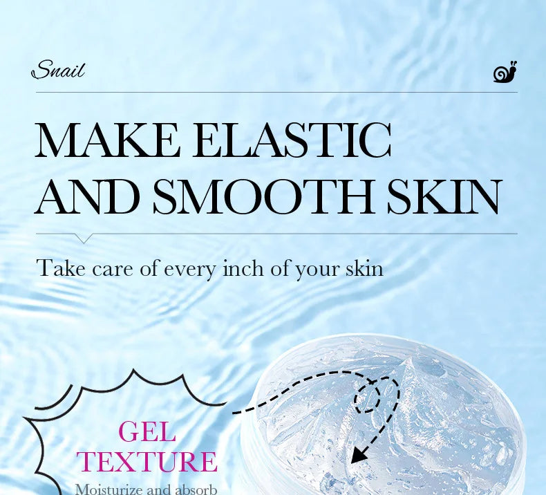 SADOER Snail Collagen Face Cream Gel Firming Repair Whitenting Moisturizing Facial Creams Beauty Face Skin Care