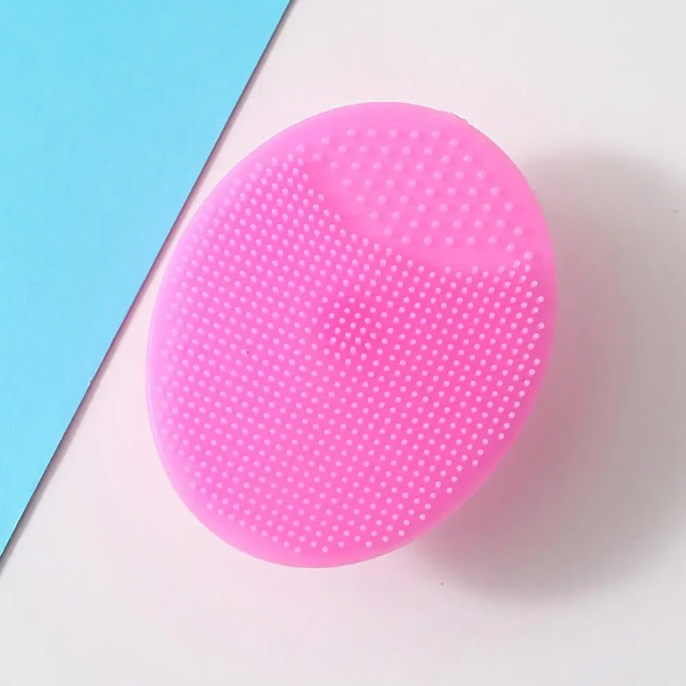 3 Color Sets Bath Brushes Wash Face Pad Facial Exfoliat SPA Facial Clean Brush Baby Shower Brushes Sponges Washer Dryer