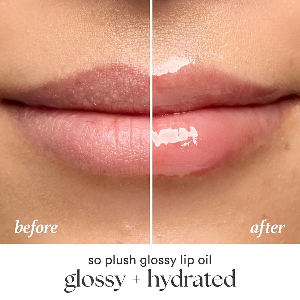 6Pcs Fruity Flavor Watery Glossy Lip Gloss Set Clear Lip Gel Hydrating Moisturizing Lip Gloss Women Lips Makeup