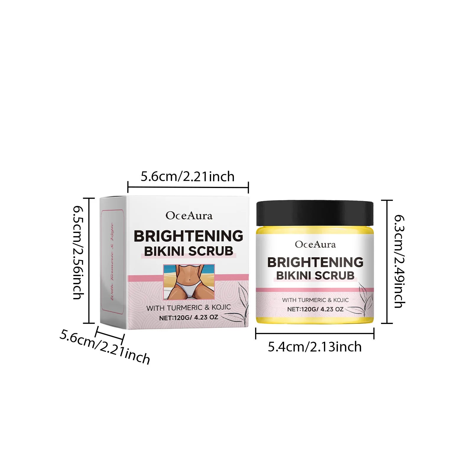 Vitamin Body Brighten Scrub Deep Cleansing Underarm Removes Dirt Improve Bleaching Exfoliate Dead Skin Private Parts Care Scrubs