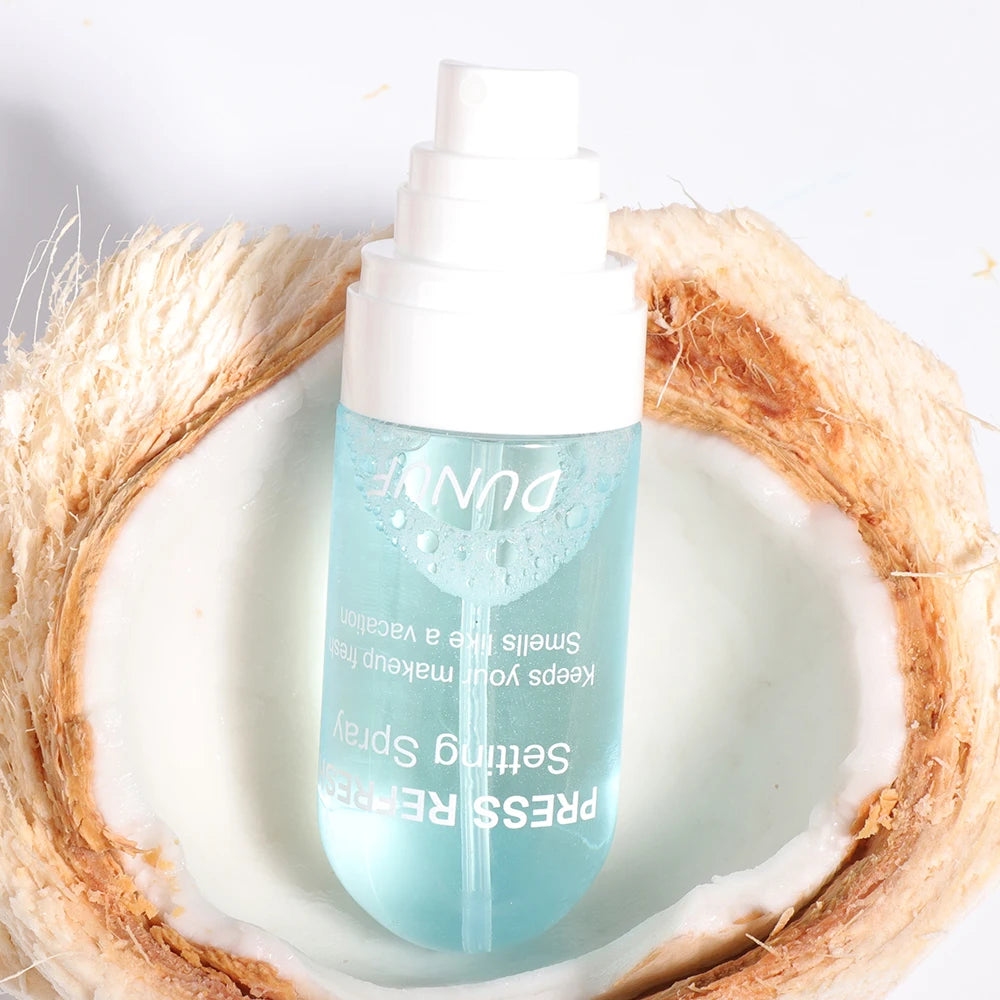 DUNUF 1 Pcs Moisturizing Makeup Setting Spray - Prevents Melting Fading No Oil Long-lasting Freshness for Facial Makeup
