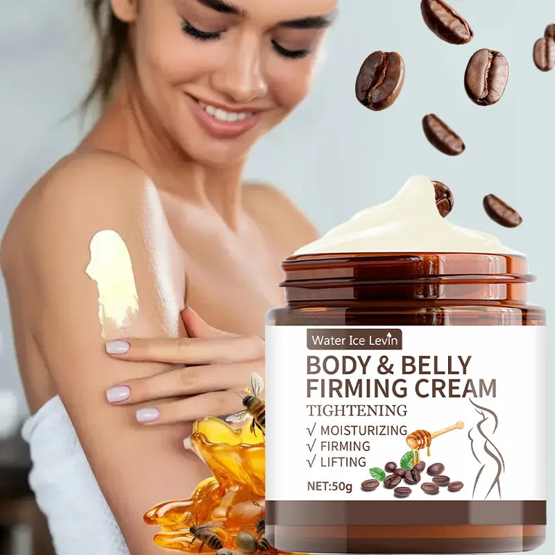 Abdominal Control Firming Cream - 60g, Deep Moisturizing and Hydrating with Plant Extracts, Alcohol-Free, Suitable for All Skin Types, Fragrance-Free, Enhances Skin Elasticity