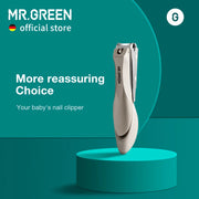 MR.GREEN Splash-Proof Nail Clippers Parent-Child Set, Specially Designed for Newborns and Toddlers