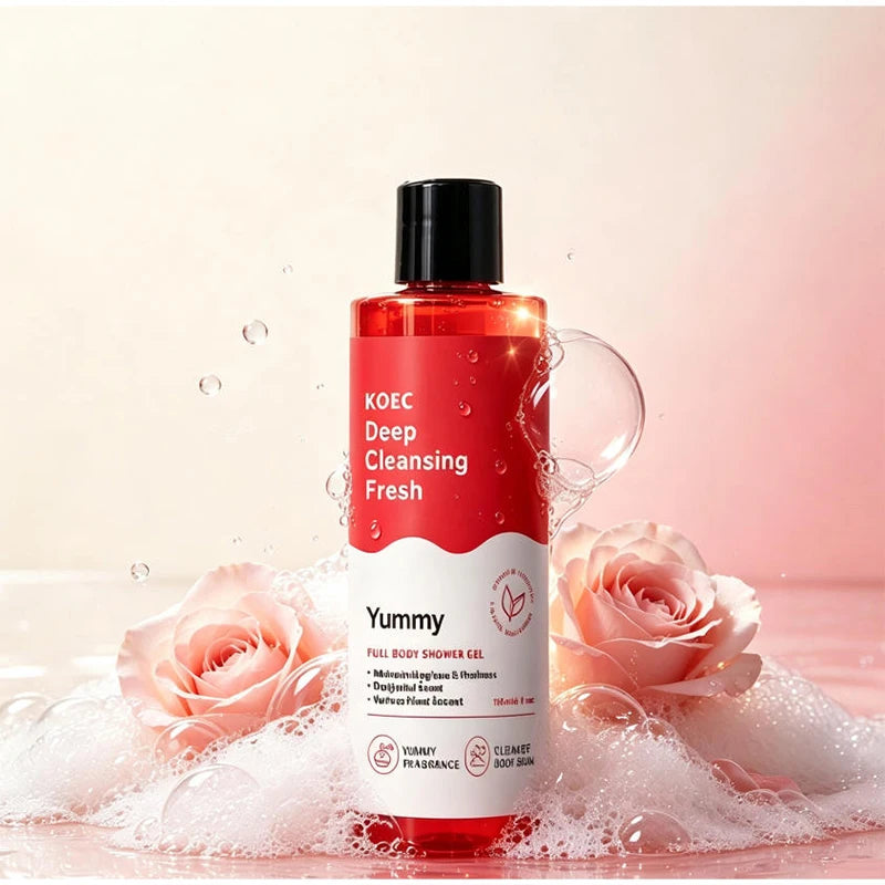 Women PH Balancing Cleansing Wash Shower Gel Set Natural Plant Extract Aloe Vera Gentle Intimate Care Daily Refreshing Body Care