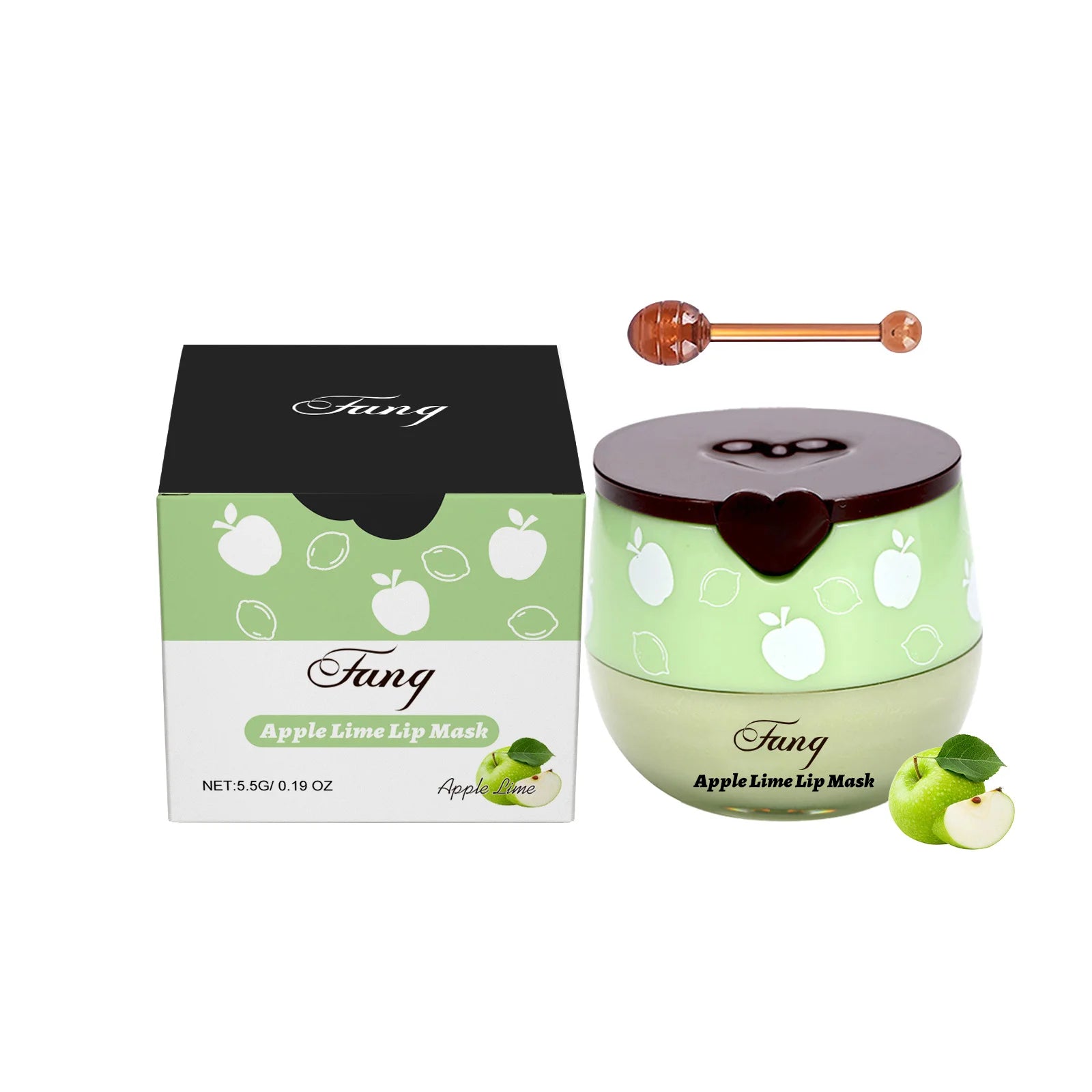Lip Sleep Mask Night Sleep Moisturizing Lip Gloss Bleach Cream Exfoliating Fade Lip Lines Strawberry Honey Nourishing Lip Care