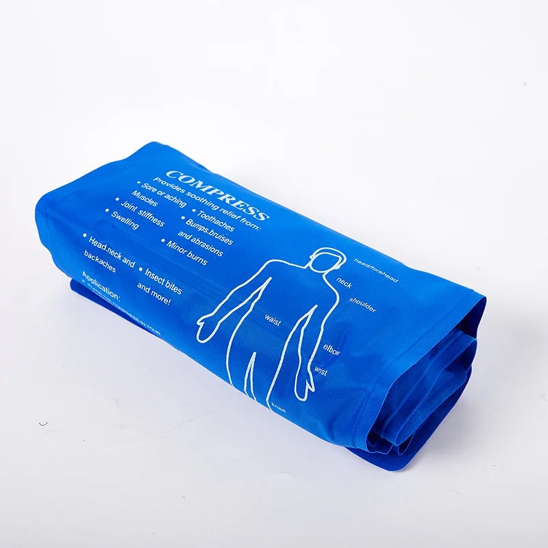 1PC Reusable Hot Cold Gel Pack for First Aid Sports Muscle Pain Ice Heat Pad  cooling mat gel   therapy cooling  cooling mat