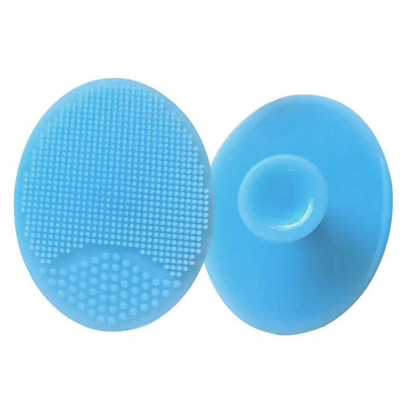 3 Color Sets Bath Brushes Wash Face Pad Facial Exfoliat SPA Facial Clean Brush Baby Shower Brushes Sponges Washer Dryer