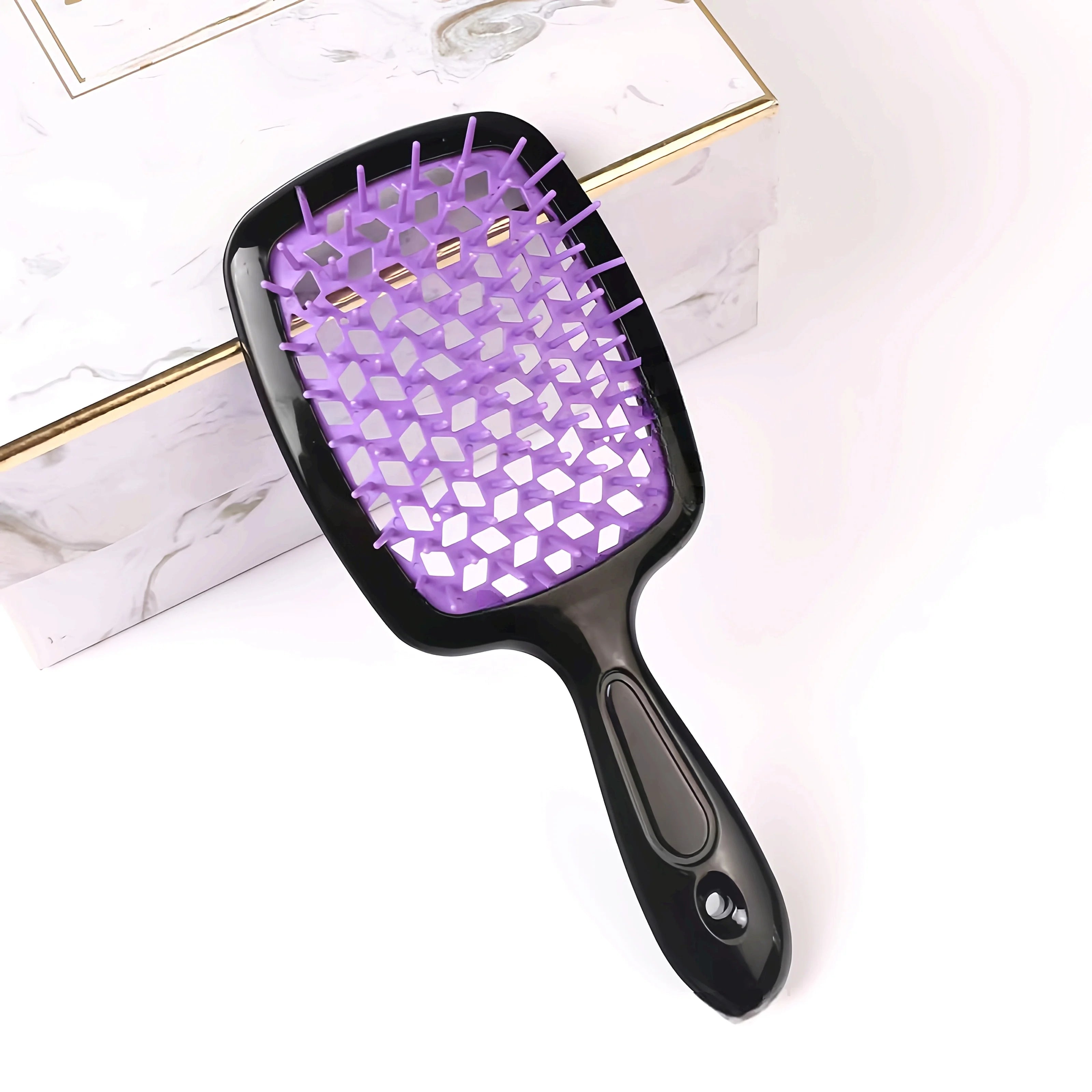 WANMEI Air Cushion Comb Plastic Massage  Anti-static Dry  Wet  Curly Hair Hollowing Hair Brushes Barber Styling Hairdressing Too