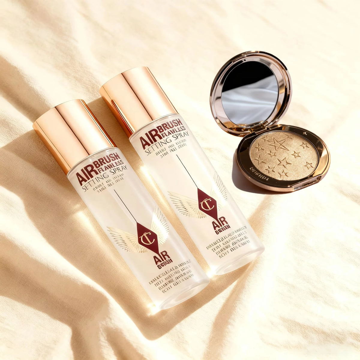 Charlotte Tilbury Contour Wand Lip Cheek Glow Matte Lipstick Brush Setting Spray Makeup Buildable Hydrating Lasting Waterproof