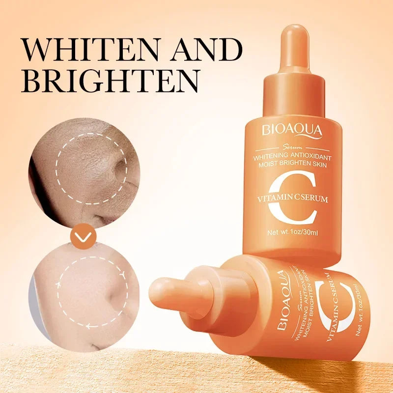 3pcs/bag Vitamin C Retinol Hyaluronic Acid Serum Face Moisturizing Anti Wrinkle Whitening Facial Essence Skin Care Products