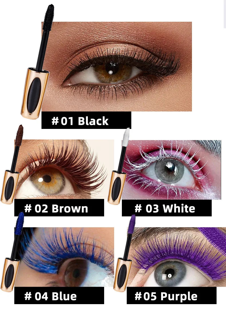 5D Three Dimensional Eye Black Waterproof Not Easy To Smudge Durable Thick And Curly