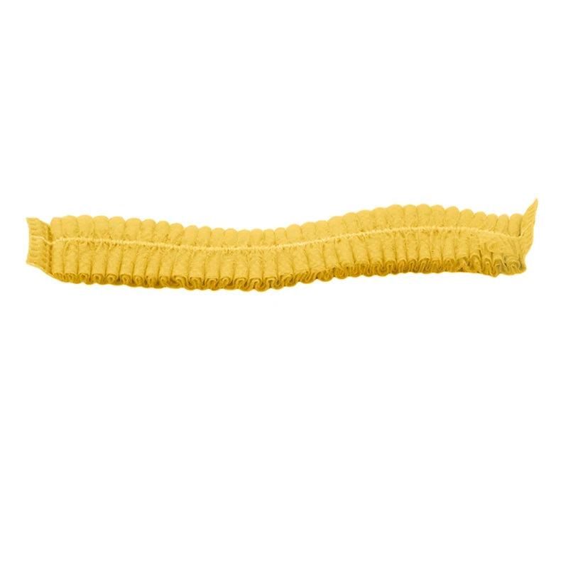 100pcs/Pack Disposable Hair Head Covers Net Bouffant Dustproof Anti Dust Caps Breathable Shower Bathing Hats Kitchen