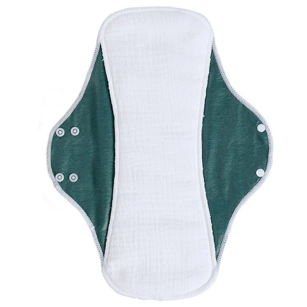 AIO Large Washable Graphene Incontinence Pads Cotton Panty Liner Heavy-flow Menstrual Pads Cloth Tampons Urinary Sanitary Pads