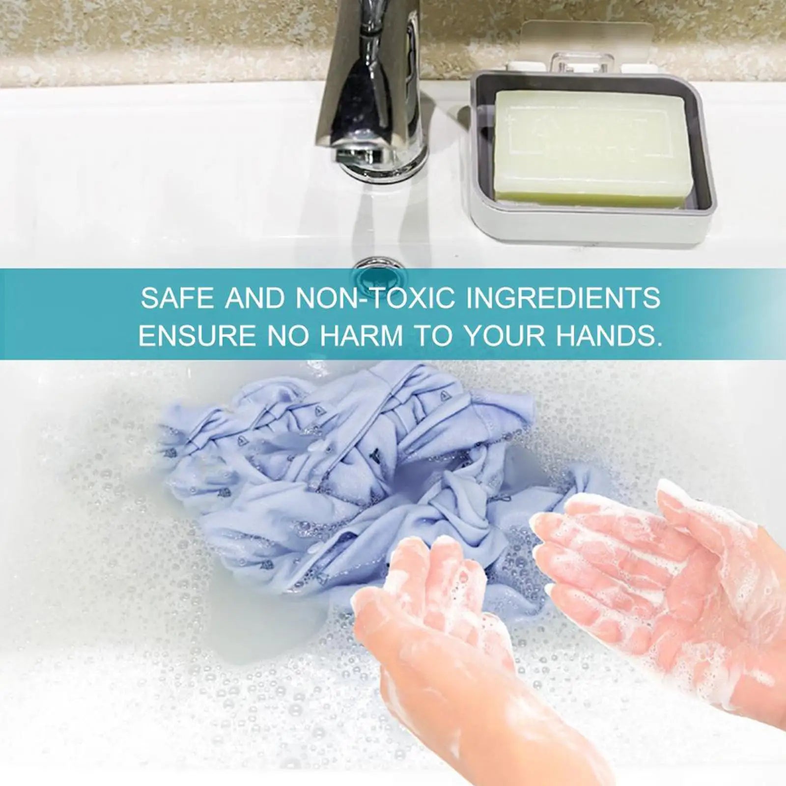 Cleaning Soap Bar Natural Laundry Soap Underwear Cleaning Remover Clean Old Soap For Deep Cleaning Removing Odors And Stains
