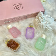 30ml*4 KAYALI Arabic Perfume Set Long Lasting Luxury Unisex Portable Mini Fragrance Collection Sweet Rich Smooth Premium Exotic