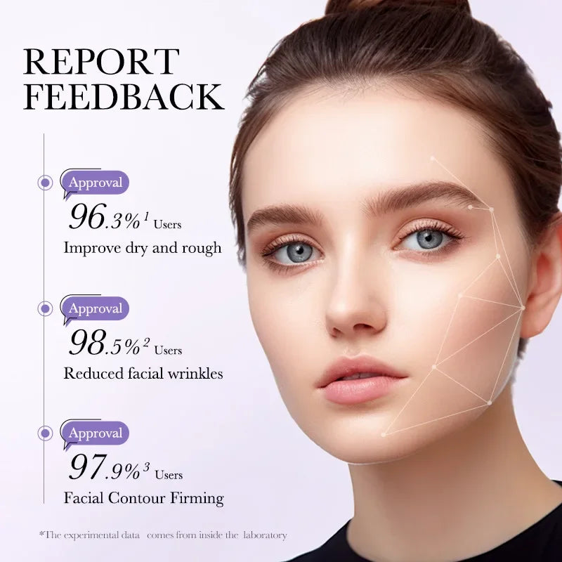 3pcs/bag Vitamin C Retinol Hyaluronic Acid Serum Face Moisturizing Anti Wrinkle Whitening Facial Essence Skin Care Products