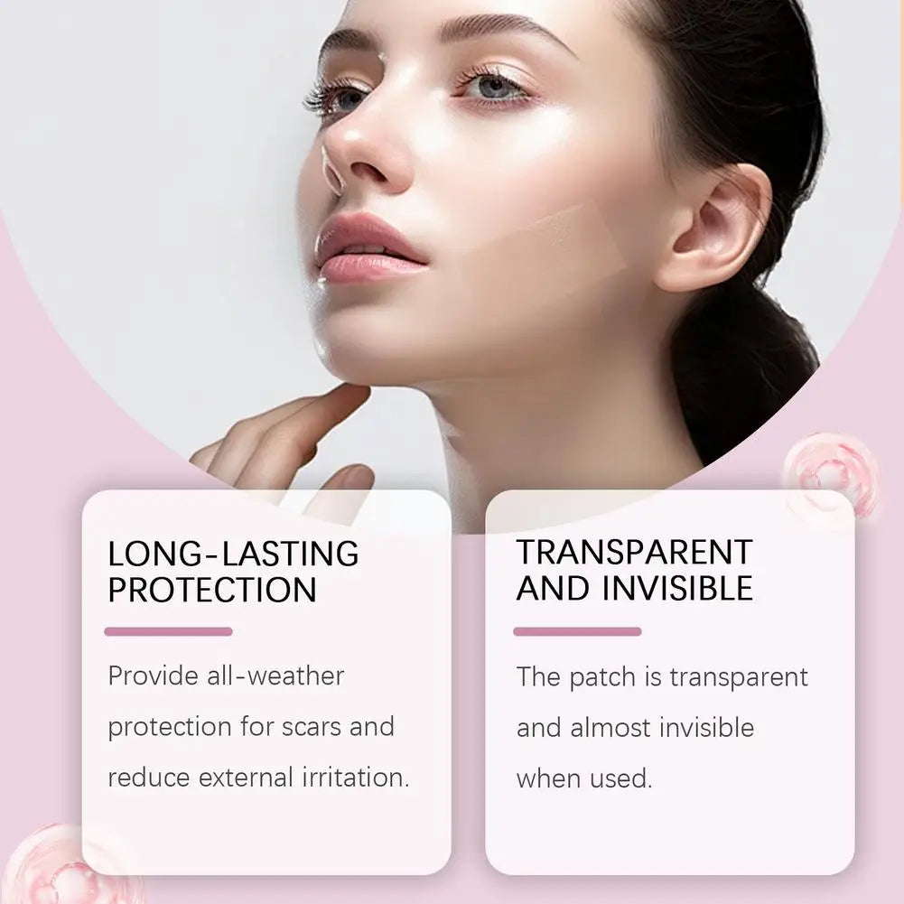 Hot Sale 1 Roll Silicone Scar Sheet Effective Scar Waterproof Breathable Painless Scar Repair Tape Roll Beauty Sticker 2025 New