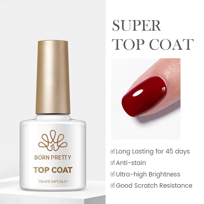 BORN PRETTY 15ml Clear Non Stick Hand Extension Gel 3D Shaping Sculpting Carving Nail Art Solid Hard Gel for Fake Nail