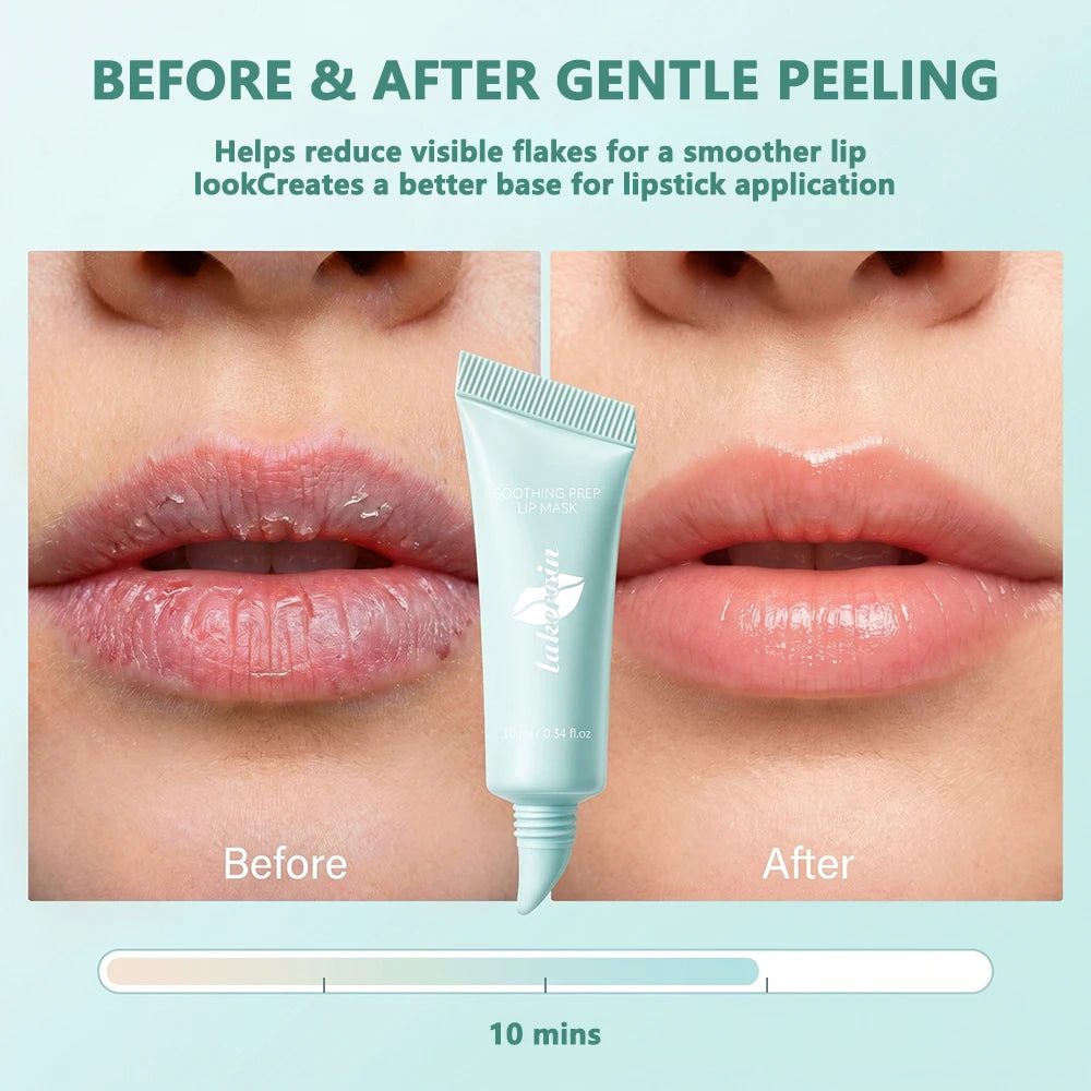 Gentle Peel Off Lip Mask Exfoliator Deep Nourishing Lip Care Soothes Dry Chapped Lips Make Daily Lip Treatment for All Skin Type