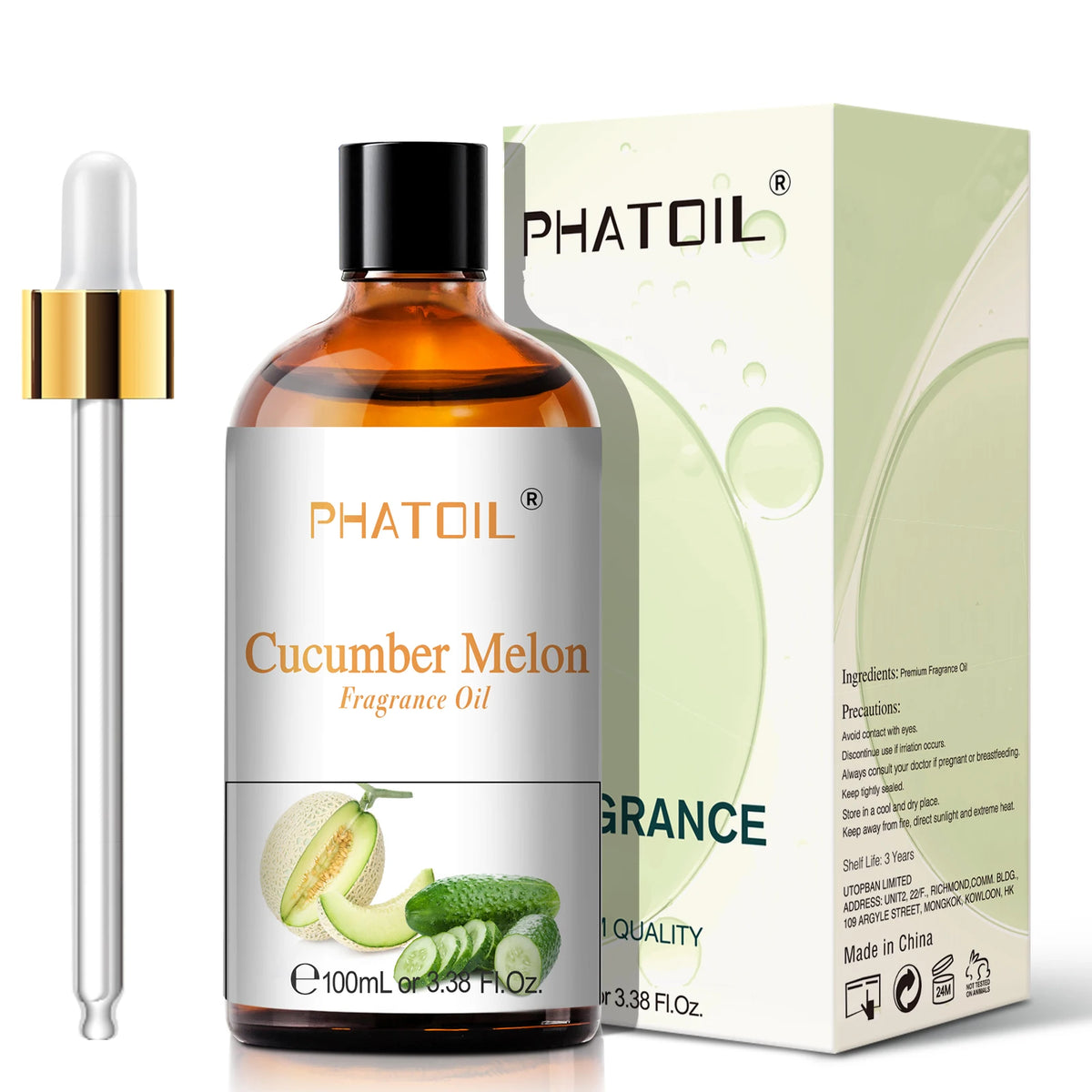 Phatoil 100ml Blueberry Fragrance Oils Coconut Vanilla Green Apple Mango Cranberry Strawberry Grape Guava Cherry Esssential Oils