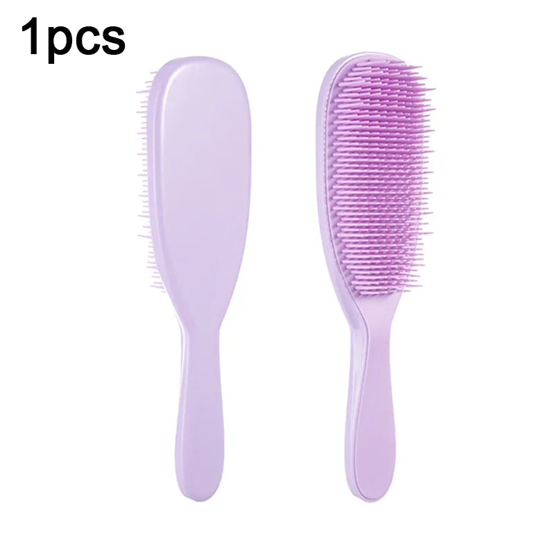 1pcs Detangling Hairbrush Anti-static Comb Soft Scalp Massage Not Knotted Brush Anti-frizz Detachable Comb Hair Styling Tool