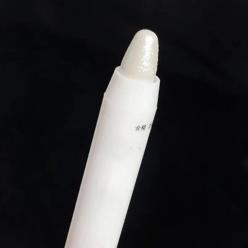 Matte White Lying Silkworm Highlighter Pen Pearlescent Eyeshadow Stick Brightening Pearl Eyeliner Waterproof Glitter Eye Shadow