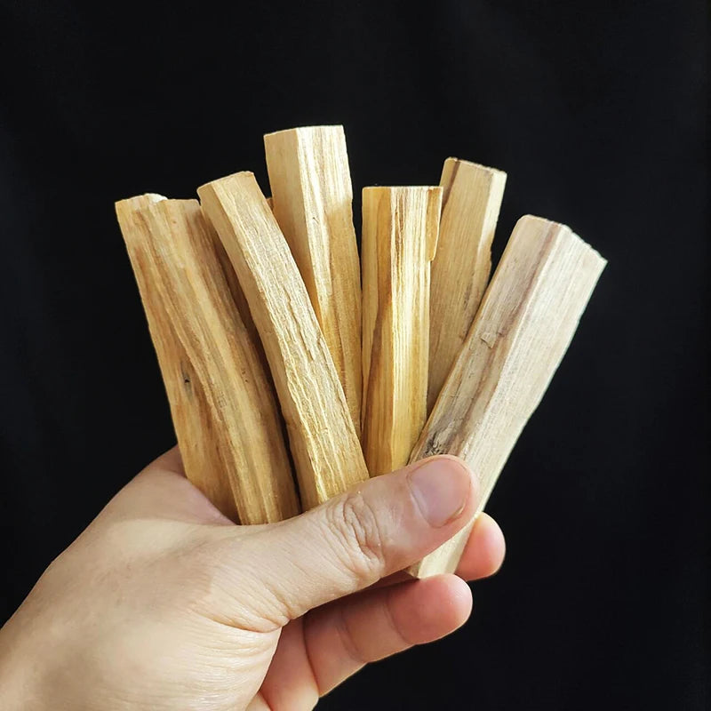 Natural Palo Santo Incense Sticks Yoga Buddha Household Aromatherapy High-oil Smell of Old Materials Purify Air Heal the Mind