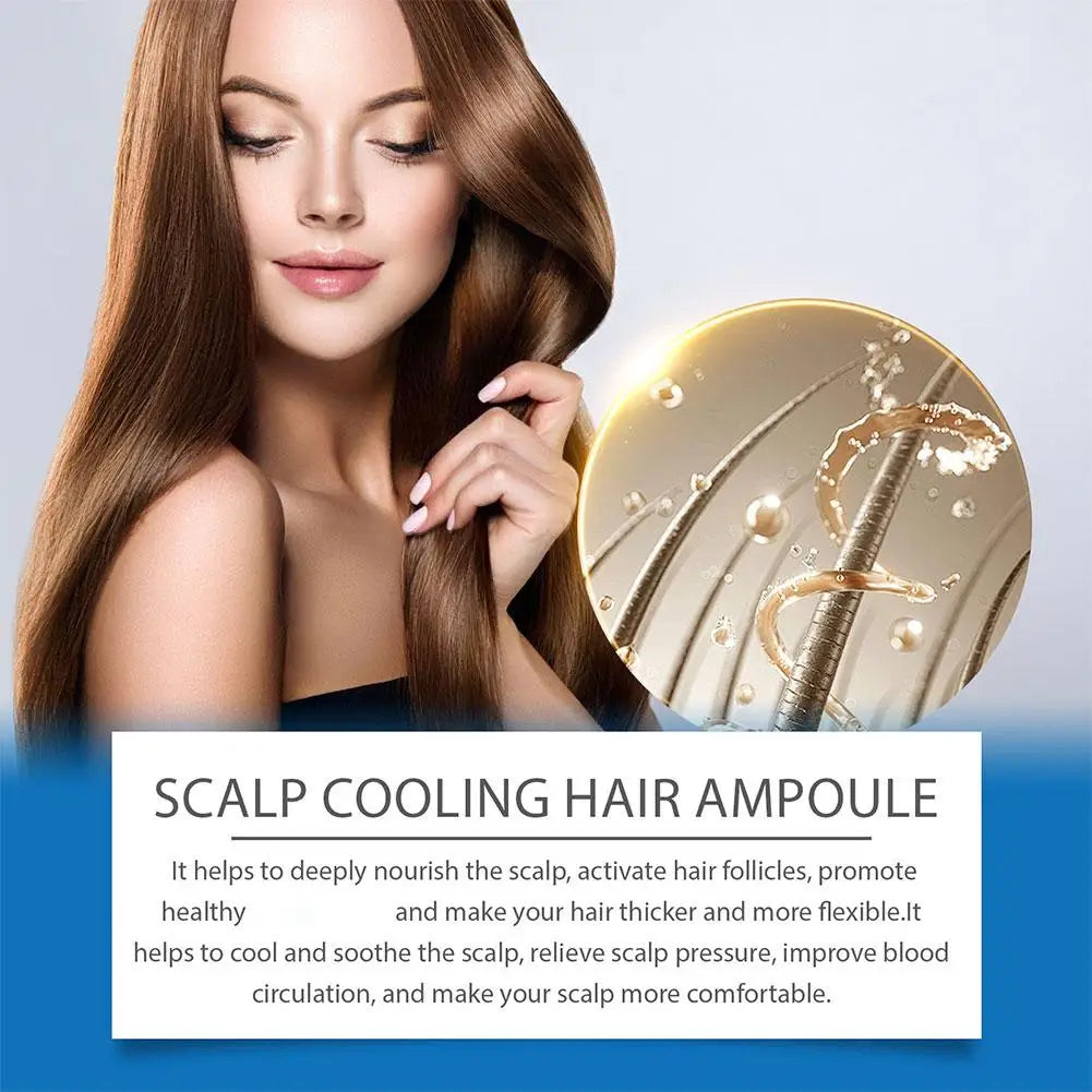 Bodywise Rollerball Nourishing Hair Essence Refreshing Anti-Frizz Hair Serum Long-lasting Oil Control Natural Formula Hair Care