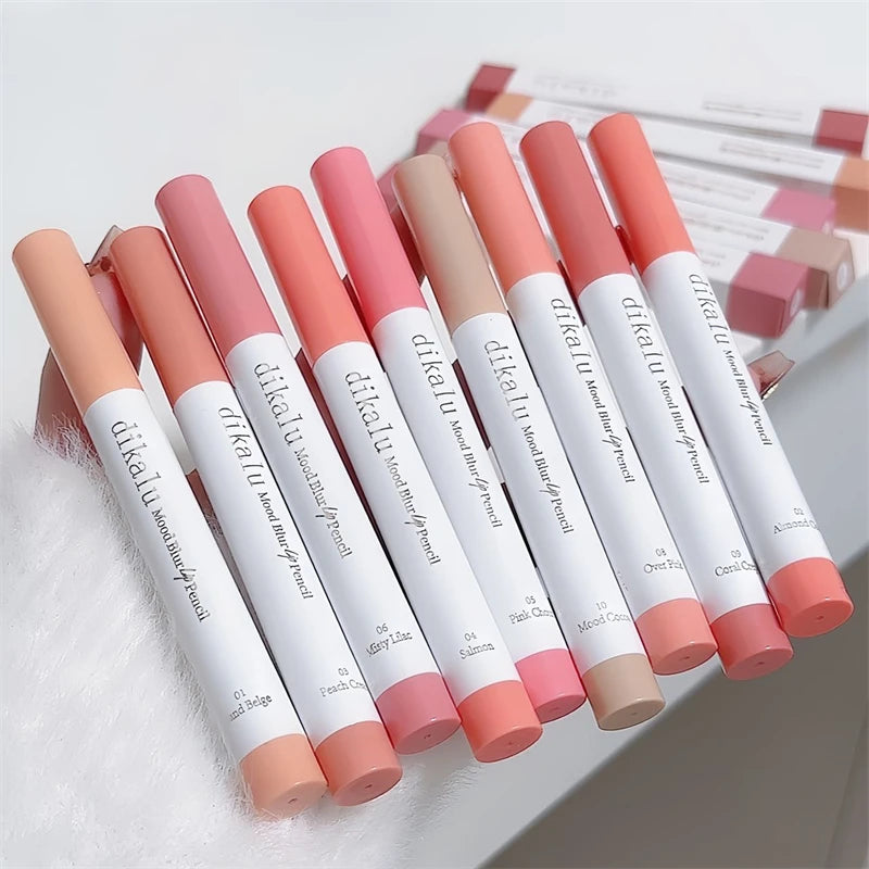 DIKALU Matte Lip Liner Novice Non-stick Cup Toot Lip Velvet Mist Lip Gloss Lip Liner